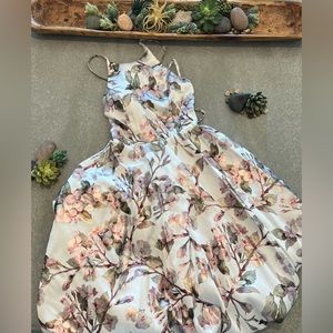 B Darlin Floral Ball Gown